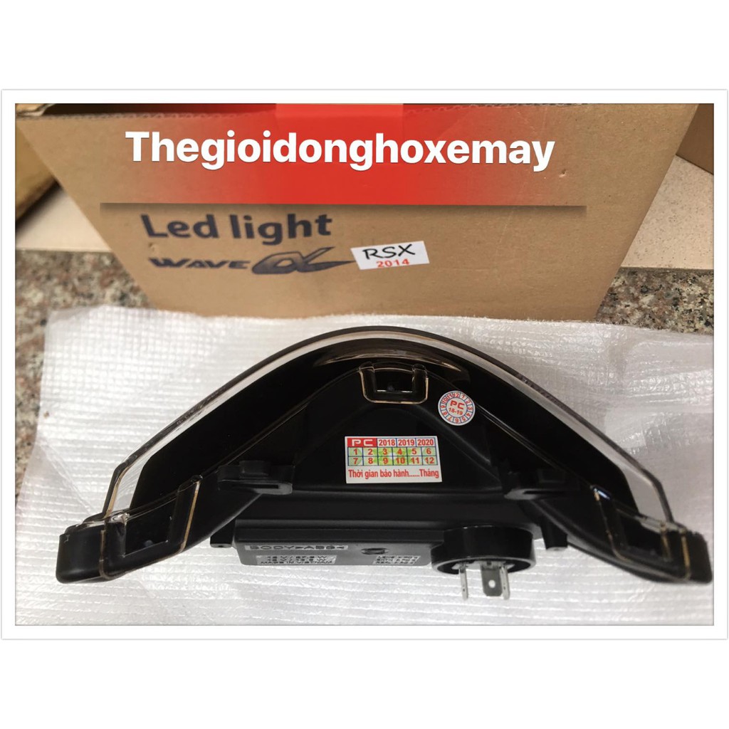 Đèn pha led 2 tầng cao cấp LEDLIGHT cho xe máy -Wave RSX 110 FI