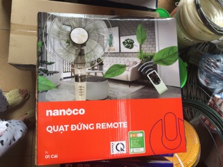 Quạt cây đứng Nanoco có điều khiển NSF1620
