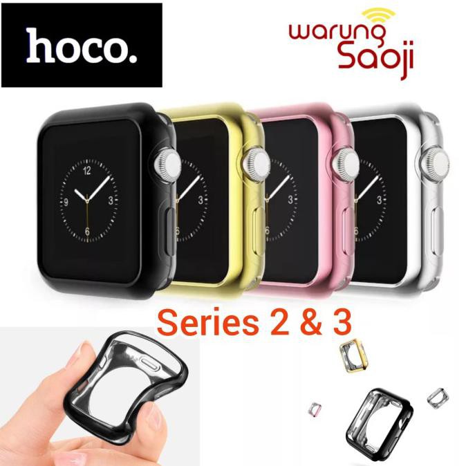 Hoco Ốp Bảo Vệ Mặt Đồng Hồ Thông Minh Apple Watch 38 42 mm Series 1 2 Tpu