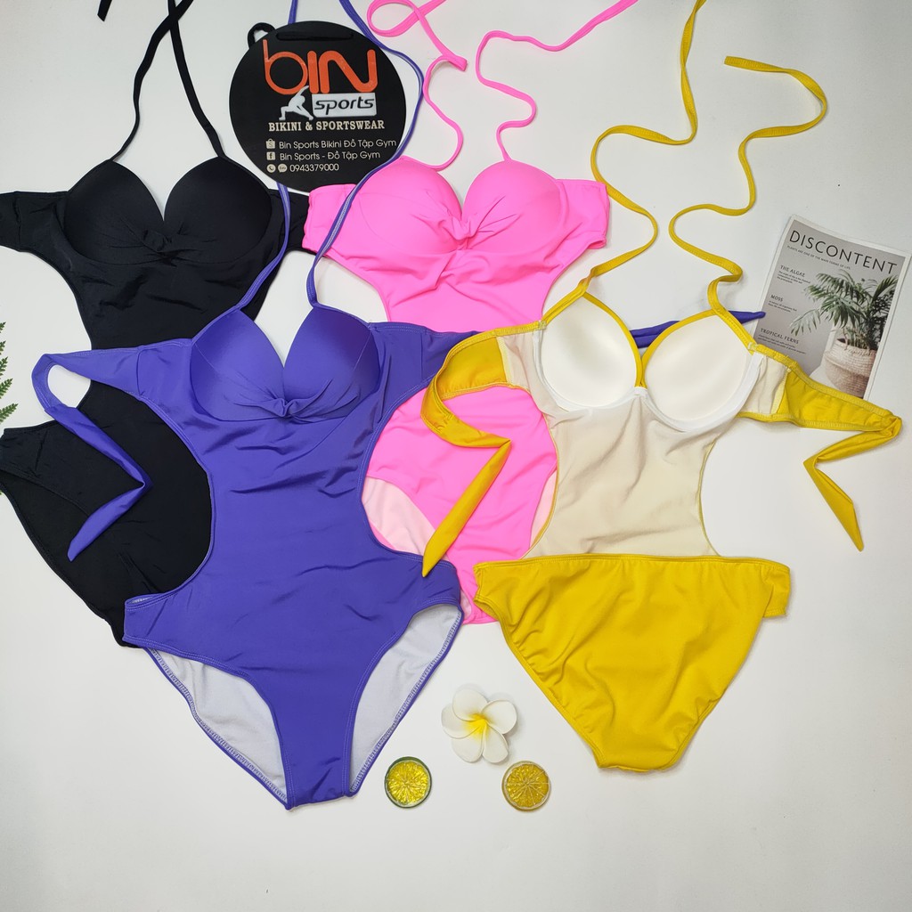 Đồ Bơi Nữ Một Mảnh Đi Biển Khoét Eo Mút Nâng Freesize BHV044 | BigBuy360 - bigbuy360.vn