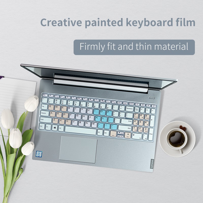 Miếng dán bảo vệ bàn phím máy tính xách tay họa tiết màu sắc sáng tạo đặc biệt cho MacBook/HP/Acer/Dell/ASUS/Lenovo