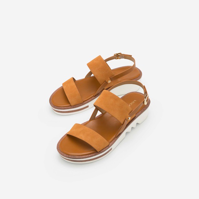 [Chất lượng] Vascara mới về GIÀY SANDAL ĐẾ XUỒNG - SDX 0408 - MÀU NÂU