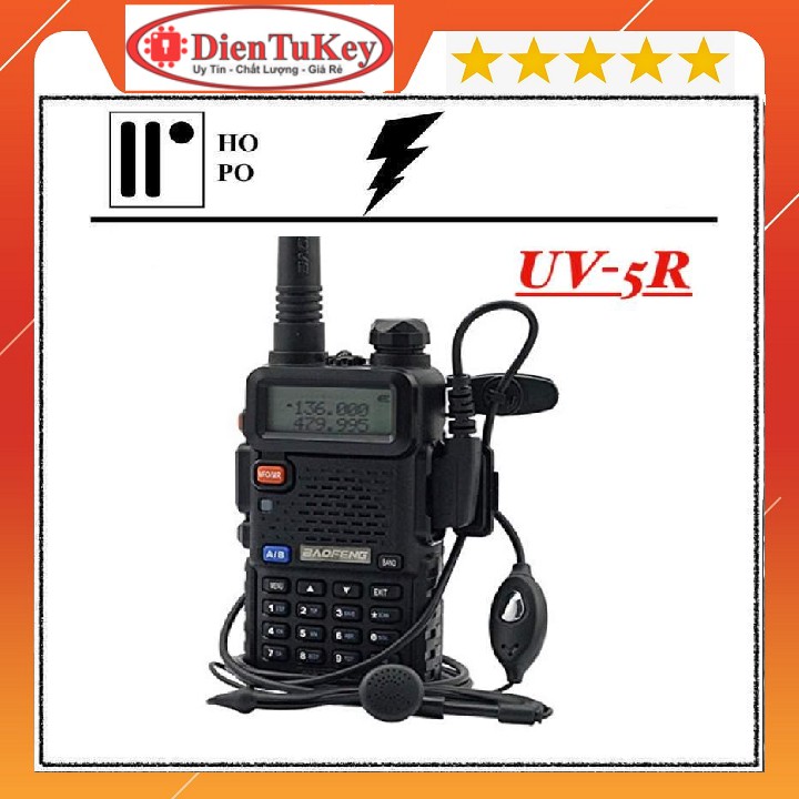 Bộ Đàm Baofeng 0678 CÓ LCD Chuyên Dụng , Chống Tạp Âm , Cự Ly Liên Lạc 3km Tặng Phụ Kiện cao cấp, Bảo hành 1 năm