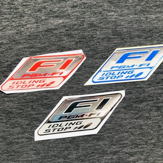 Logo - huy hiệu trang trí xe máy - logo fi trang trí xe máy