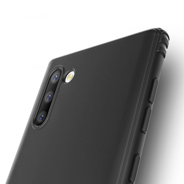 Ốp lưng Samsung Galaxy Note 10 dẻo TPU chống sốc thế hệ mới bảo vệ 4 góc bảo vệ camera ( đen )
