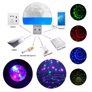Đèn Vũ Trường Chớp Theo Nhạc Cổng USB / Android