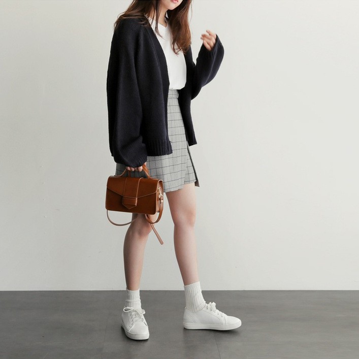 Áo Khóac Cardigan Len Không Cúc Phom Rộng Phong Style Hàn Quốc - MSP T34 | BigBuy360 - bigbuy360.vn