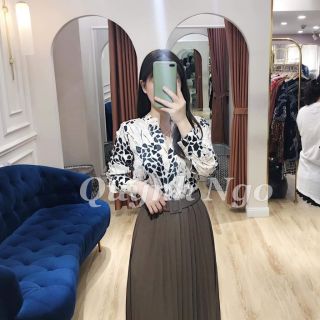 Áo sơ mi lụa size m