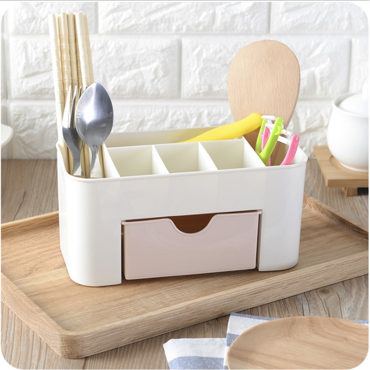 Kệ Đựng Mỹ Phẩm Có Ngăn Kéo Tiện Ích