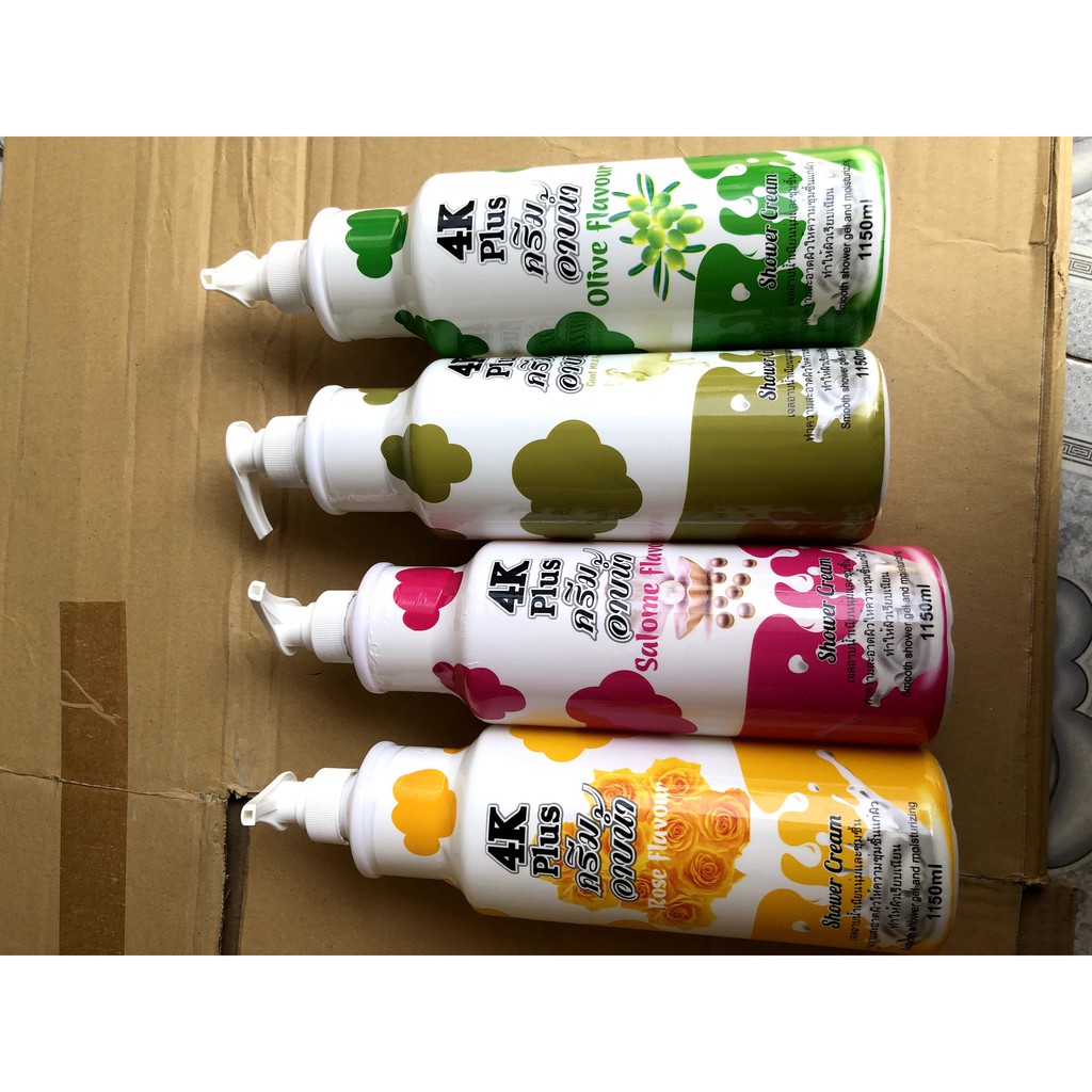 sữa tắm 4k plus chai lớn 1150ml hương thơm ngọt ngào ( 1 chai ) | BigBuy360 - bigbuy360.vn