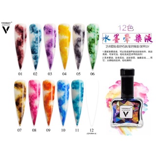 Cồn loang Vinimay set 12 màu