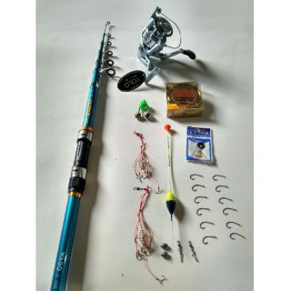 Bộ cần câu shimano 3m6 máy yolo KFB 6000 siêu bền