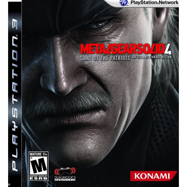 Metal gear solid 4 guns of the patriots ps3