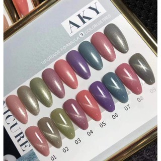Set sơn as mắt mèo mã AKY