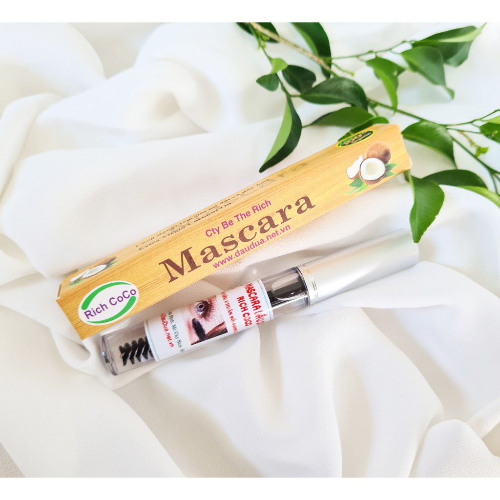 Mascara dưỡng mi dầu dừa nguyên chất kích thích mi mọc dày &amp; dài hơn 5ml (Tuýp)