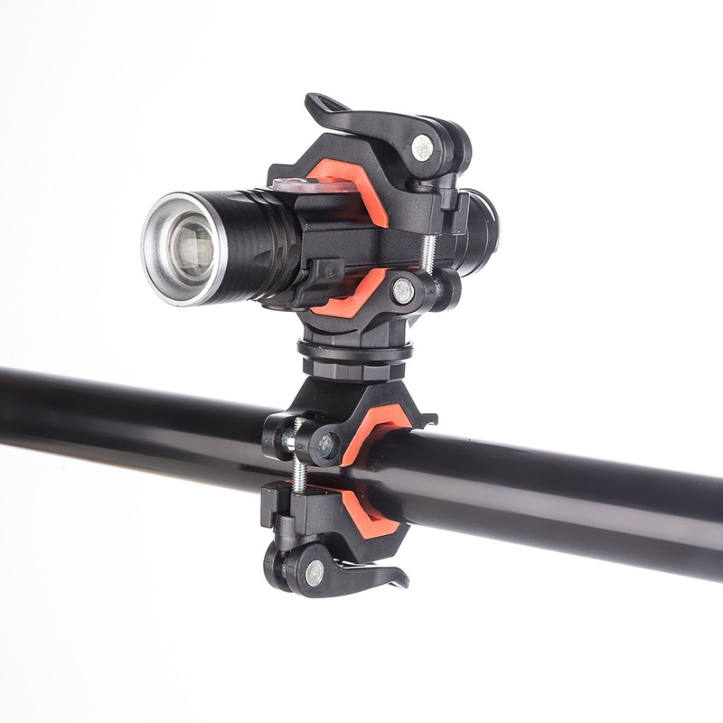 Giá Đỡ Đèn Pin Có Thể Xoay 360 Độ Tiện Dụng Cho Xe Đạp