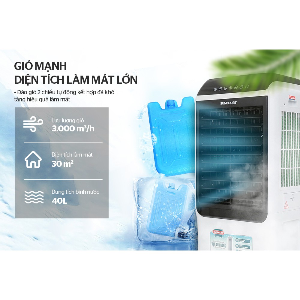 Máy làm mát không khí SUNHOUSE SHD7739 - Bảo hành tại nhà 12 tháng
