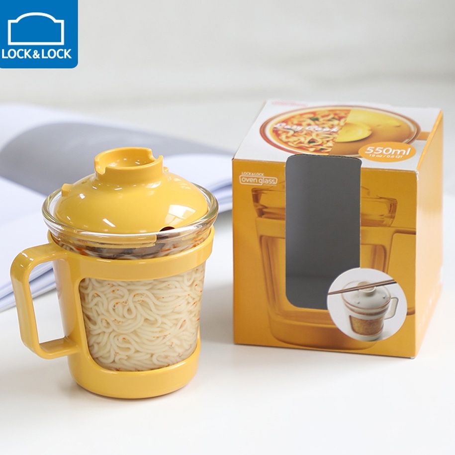 Ca úp mì thủy tinh chịu nhiệt Lock&Lock Ovenglass LLG480 500ml