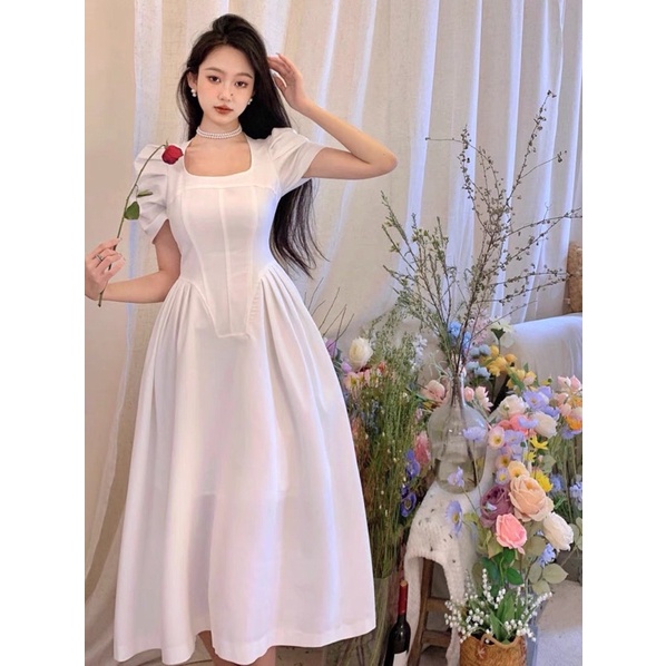 Váy đầm nữ dáng dài Váy thiết kế đi tiệc Váy kỷ yếu Váy bigsize