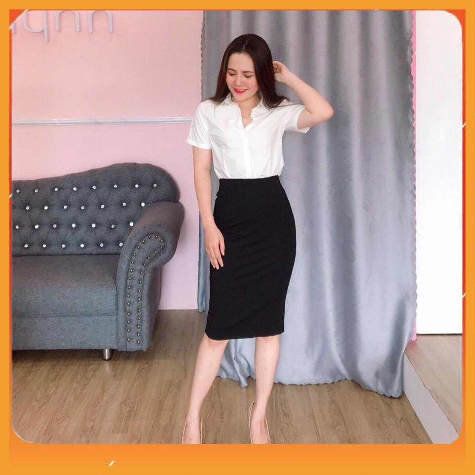 [ Free ship - Ảnh Thật]_Chân váy bút chỉ dáng dài chất UMI xuất xịn | BigBuy360 - bigbuy360.vn