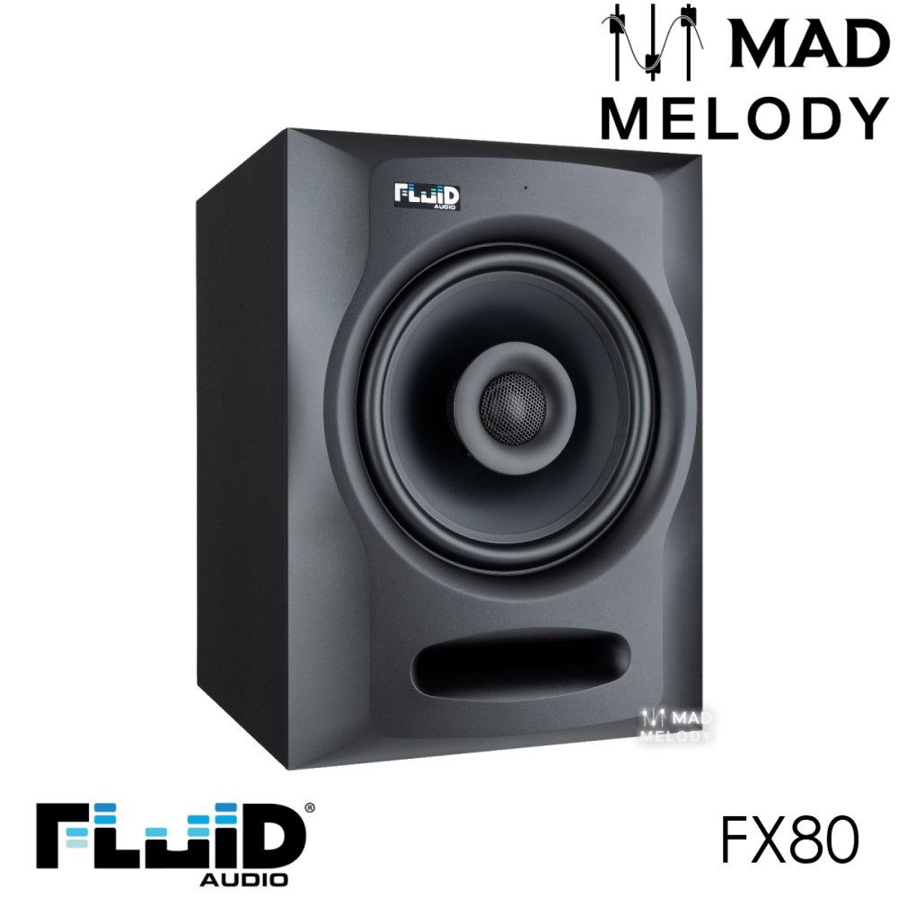 Fluid Audio F Series FX80 8-inch Coaxial Studio Monitor (1 chiếc, loa kiểm âm đồng trục, NEW & chính hãng)