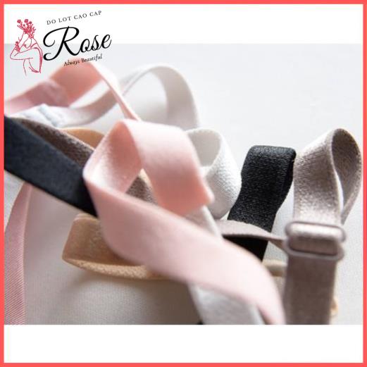Áo Lót Nữ Áo Ngực Su Nhật Không Gọng Đệm Mỏng CHỐNG HẰN MỠ LƯNG - Rose 003