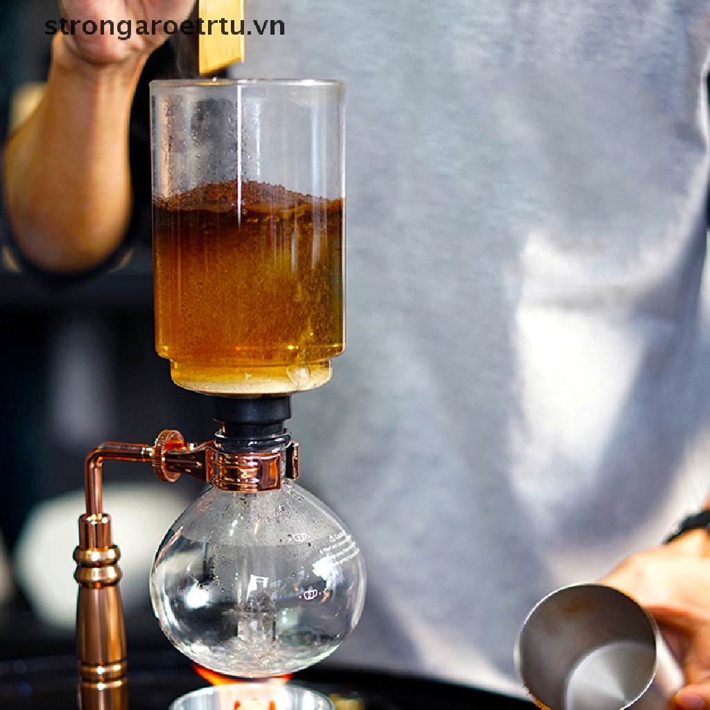 Bộ 3 Cốc Lọc Trà / Cà Phê Bằng Siphon Chịu Nhiệt Tốt Tiện Dụng Cho Gia Đình