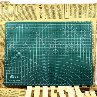 Tấm lót cắt giấy kỹ thuật DIY Cutting Mat Khổ A2 A3  dày 3mm