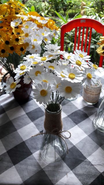 Kẽm làm cành hoa