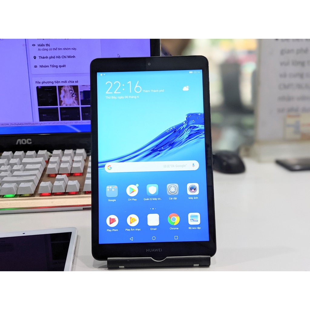 Máy tính bảng Huawei Mediapad M5 Lite 8 (Honor Pad 5) | Ram 4GB Rom 64GB Kirin 710 | Tiếng Việt 100% + Full Google | BigBuy360 - bigbuy360.vn