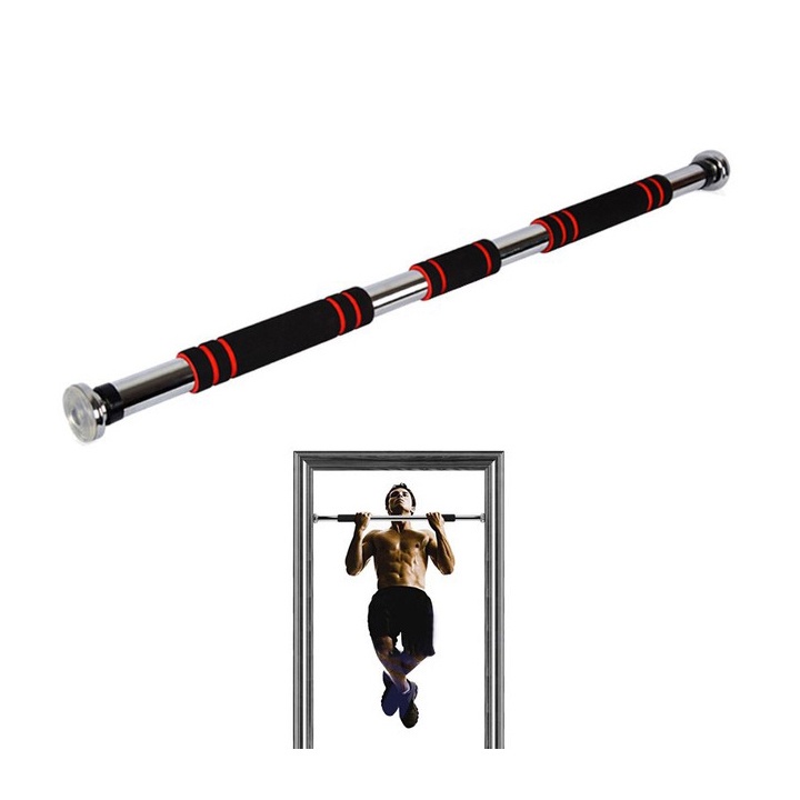 Thanh tập xà thanh xà tập gym đơn treo tường gắn cửa nhiều cỡ chắc chắn tập tại nhà - Hàng nhập khẩu