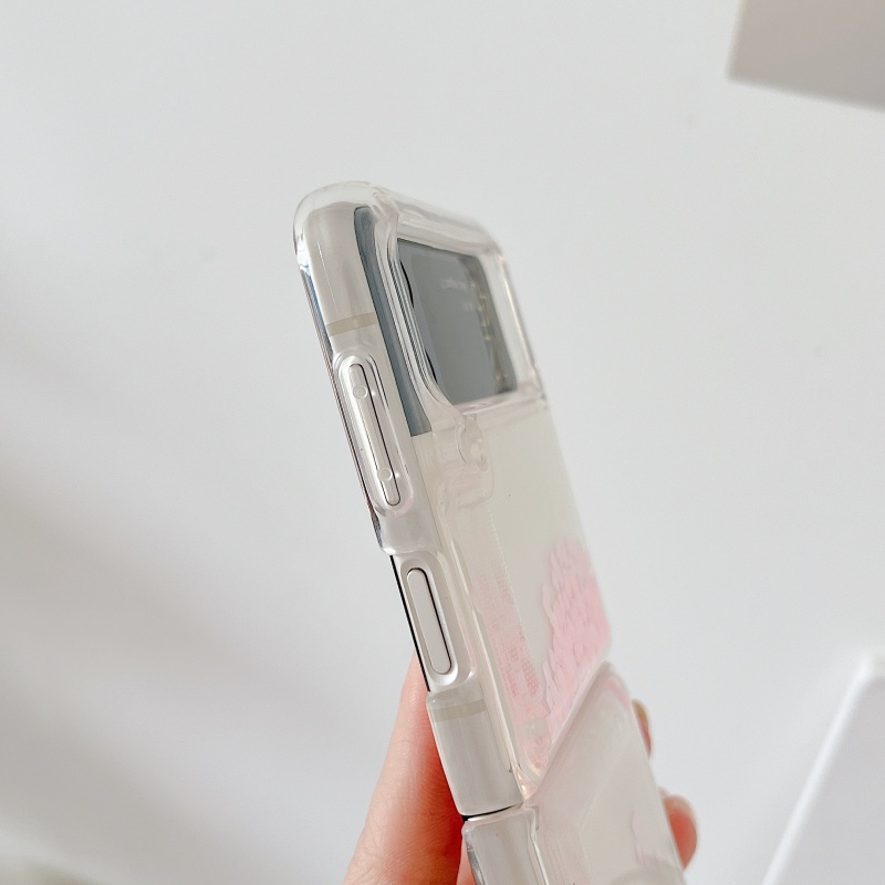 Ốp Điện Thoại tpu Kim Sa Chống Sốc Cho Samsung Galaxy Z Flip 3