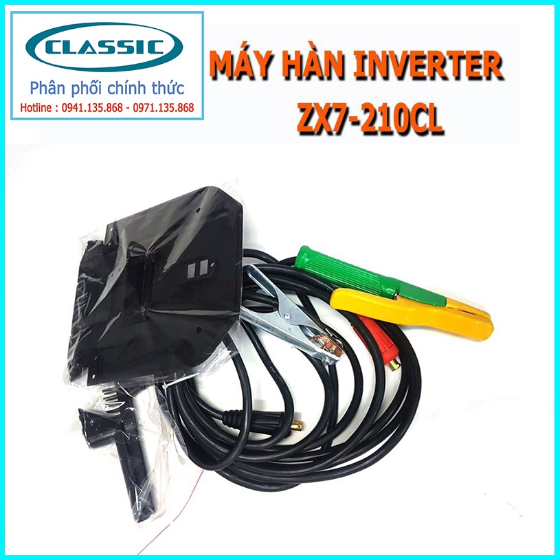 Mở hộp MÁY HÀN QUE inverter Classic ZX7-210CL | Máy hàn dùng xưởng