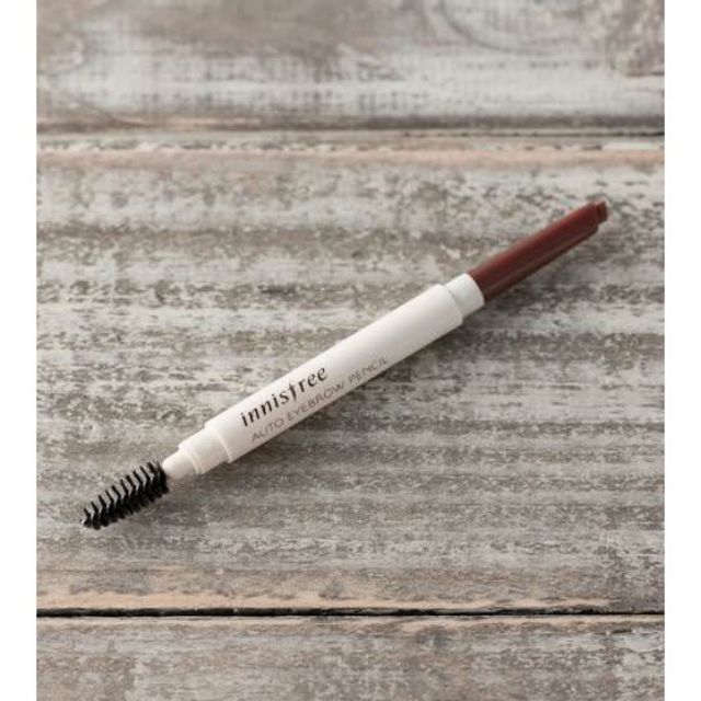 Chì kẻ mày 2 đầu màu Nâu Innisfree Hàn Quốc auto EyeBrown Pencil