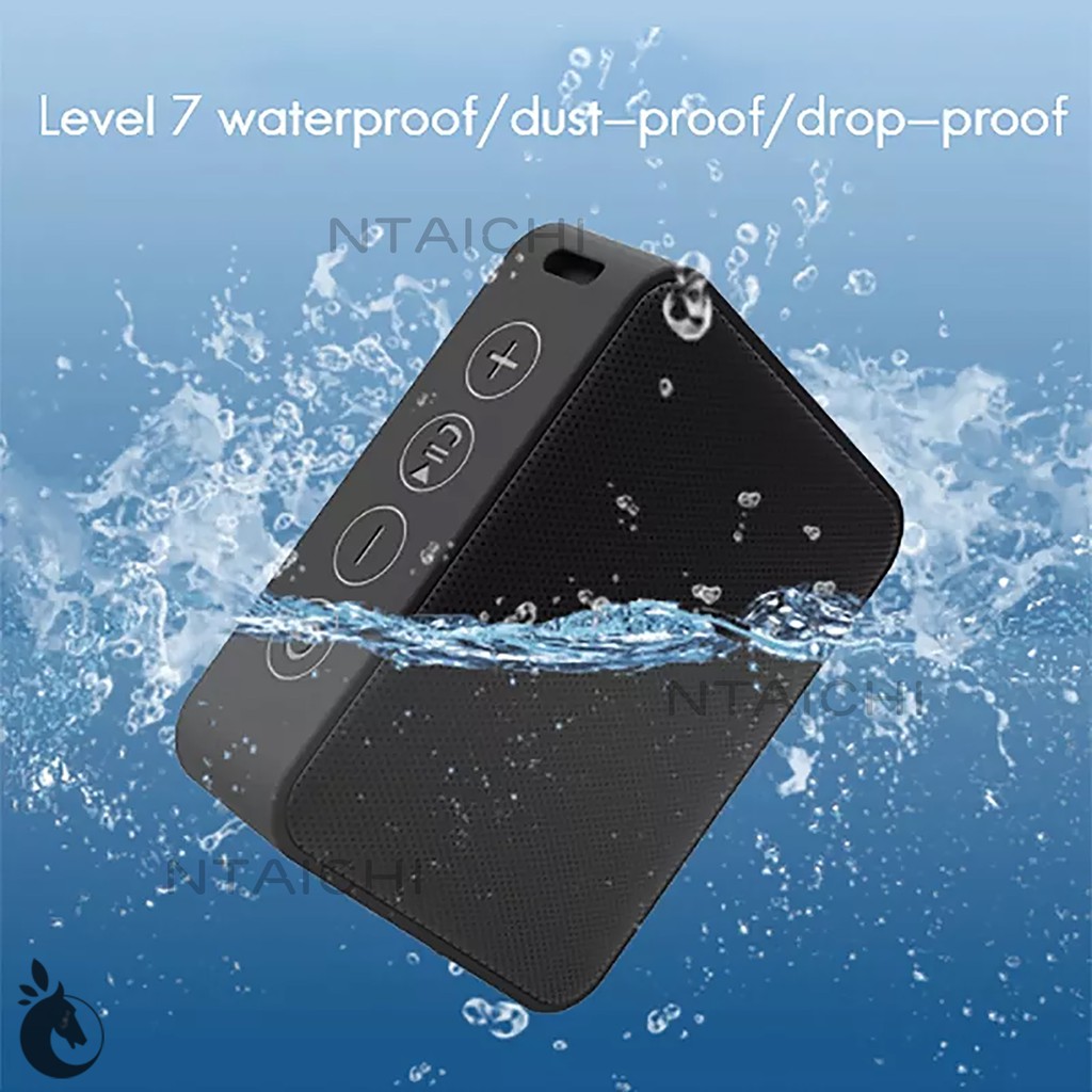 Loa Không Dây Mini WB1 | Bluetooth 5.0 | Chống nước IPX7 | Âm Siêu Trầm