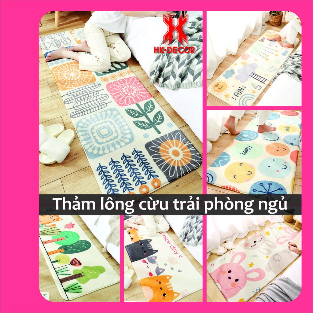 [Freeship] Thảm lông cừu, thảm trang trí trải sàn nhà, cạnh giường, phòng khách, chân ghế sofa, thảm ngồi bệt  TLC1