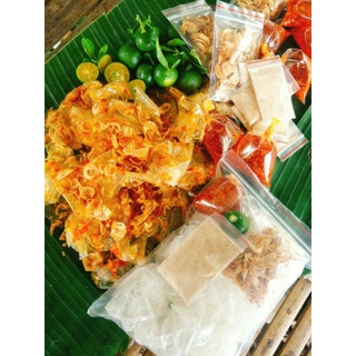 Bánh Tráng Phơi Sương Sate Hành Phi.