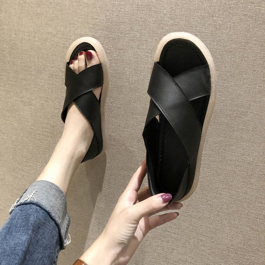 Dép Da Nữ Sandal Thời Trang - Hàng Nhập Khẩu ( BN0083 ) | BigBuy360 - bigbuy360.vn