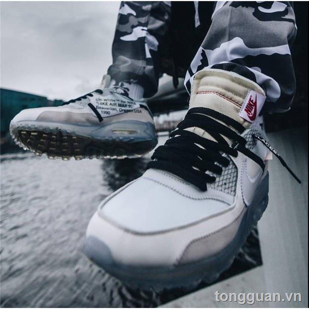 OFF-WHITE Túi Khí nike x Offwhite max 90 ofw aa7293-1003 Thời Trang Cao Cấp