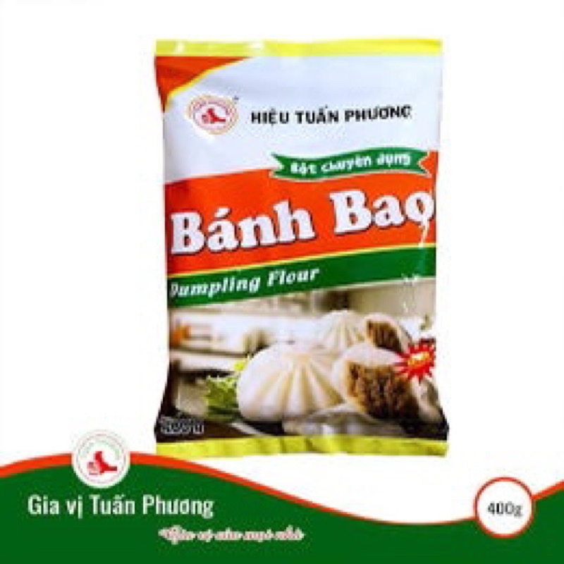 Bột bánh bao tuấn phương 400g (có men nở)