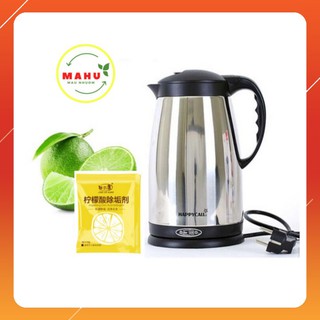 AXIT CHANH - ngâm tẩy sạch cặn siêu xoong như mới 100%