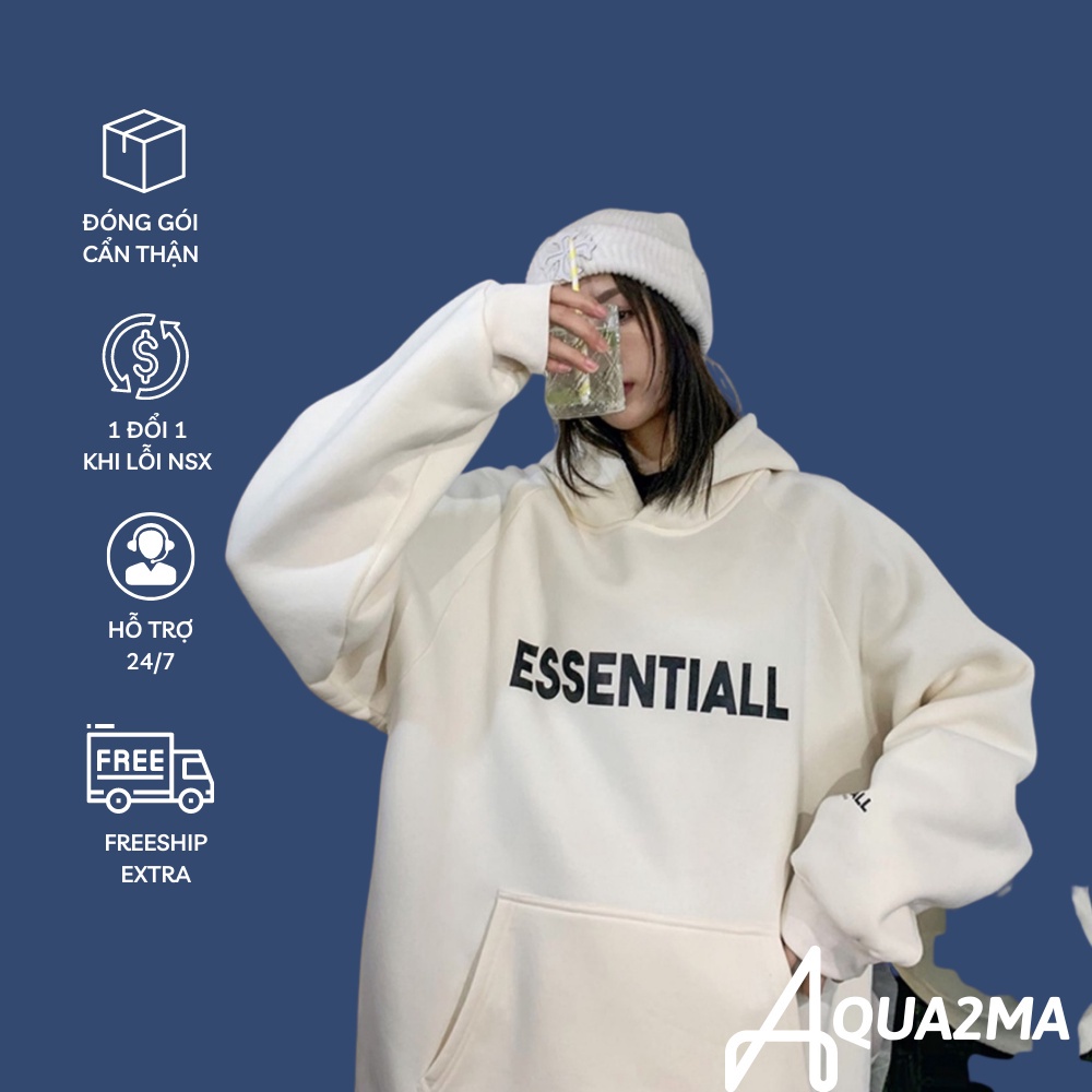Áo khoác nỉ nam nữ,Áo sweater hoodie nam nữ from rộng H5