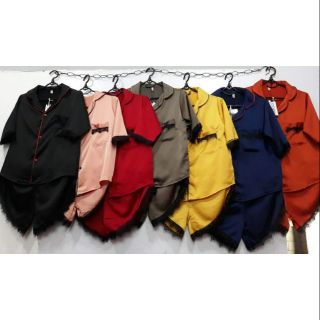 Đồ bộ satin lụa đùi