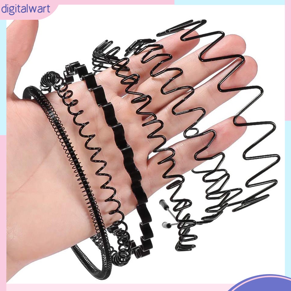 Cài Tóc Kim Loại Gợn Sóng Cho Nam