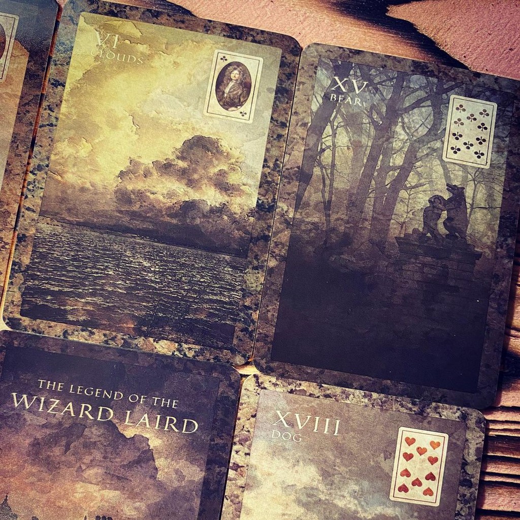 Bài Wizard Laird Lenormand Poker Size