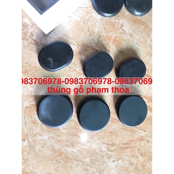 Bộ đá nóng masager body 16 viên đá dày 8*8