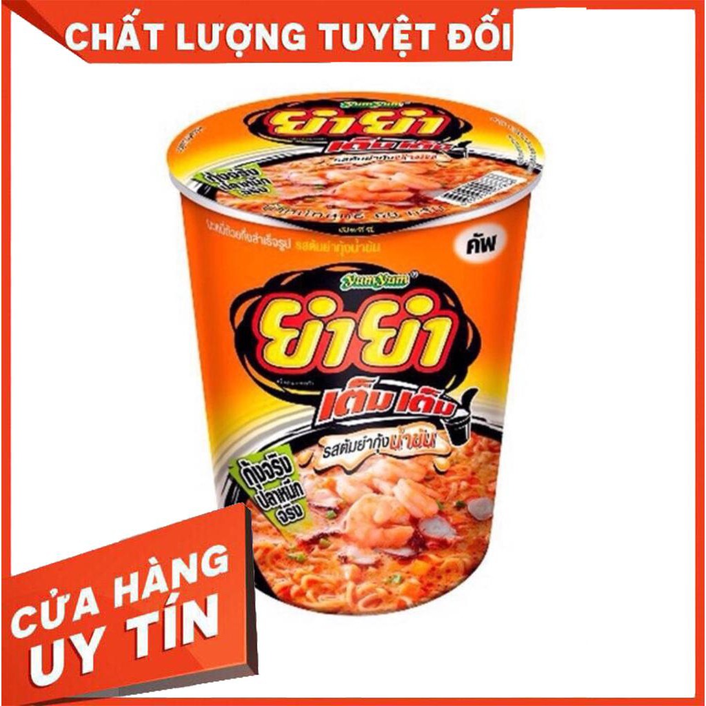 [Siêu khuyến mãi] Mỳ cốc cay Thái Lan Yum Yum 60g