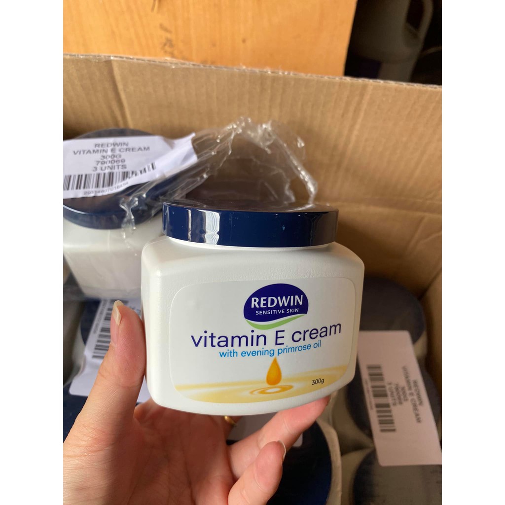 KEM DƯỠNG DA MỀM MỊN REDWIN VITAMIN E CREAM ÚC 300G