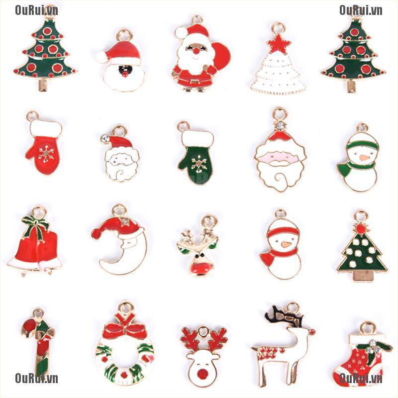 Set 20 Mặt Dây Chuyền Phong Cách Giáng Sinh Độc Đáo