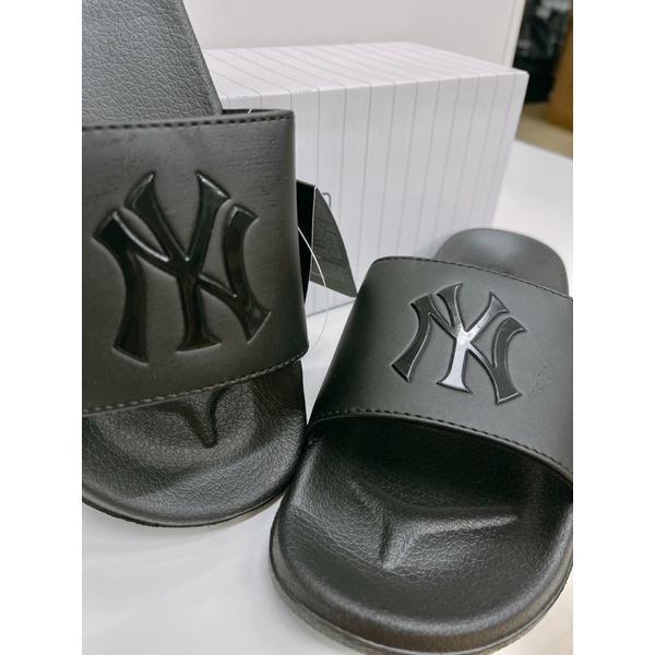 DÉP MLB NỘI ĐỊA HÀN - DÉP QUAI NGANG UNISEX NAM NỮ FULLBOX - HÀNG CÓ SẴN